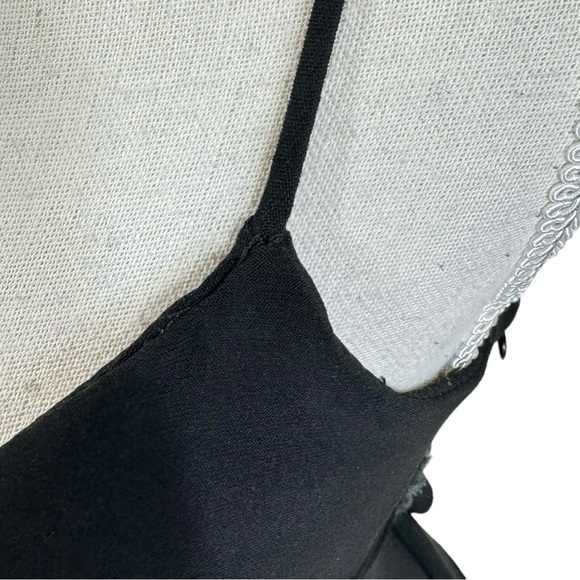 Vintage Cache Ruffle Babydoll Cocktail Dress Size 4 Y2K Prom Party Evening - Picture 10 of 15